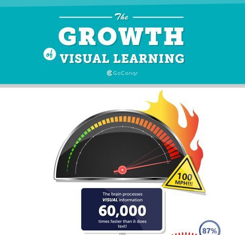 The Growth of Visual Learning Infographic