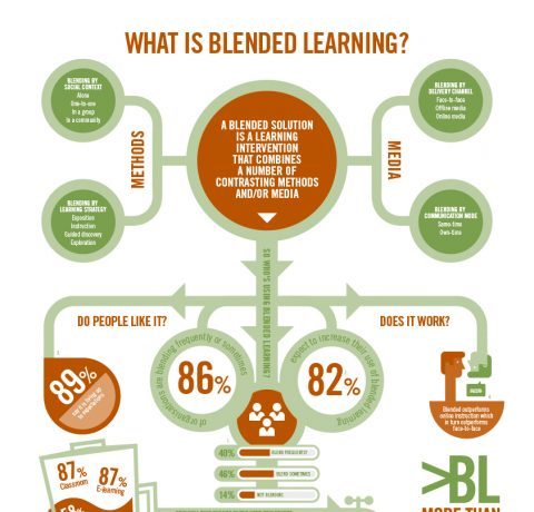 What is Blended Learning Infographic