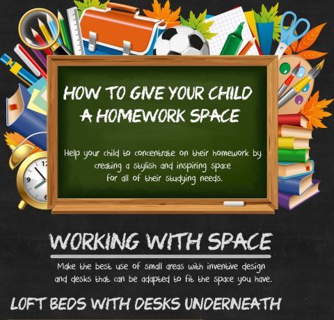 Giving Your Child the Perfect Homework Station Infographic