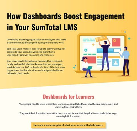 How Dashboards Boost Engagement In Your SumTotal LMS