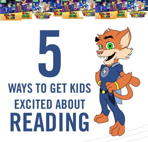 How to Get Kids Excited about Reading Infographic