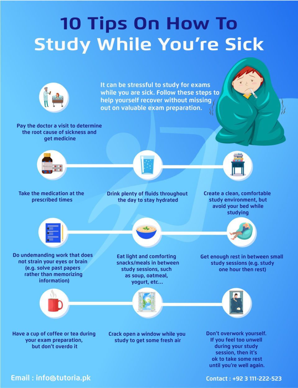 How To Study While You’re Sick