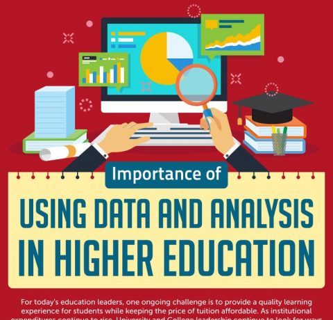 Using Data and Analysis in Higher Education Infographic