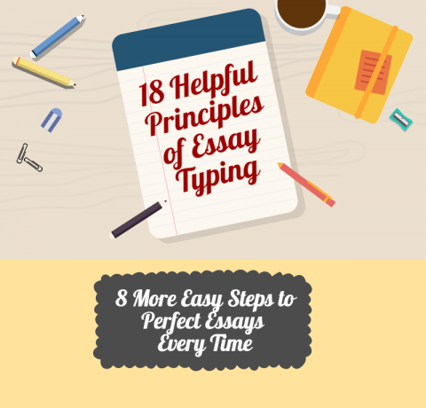 18 Helpful Principles of Essay Writing Infographic